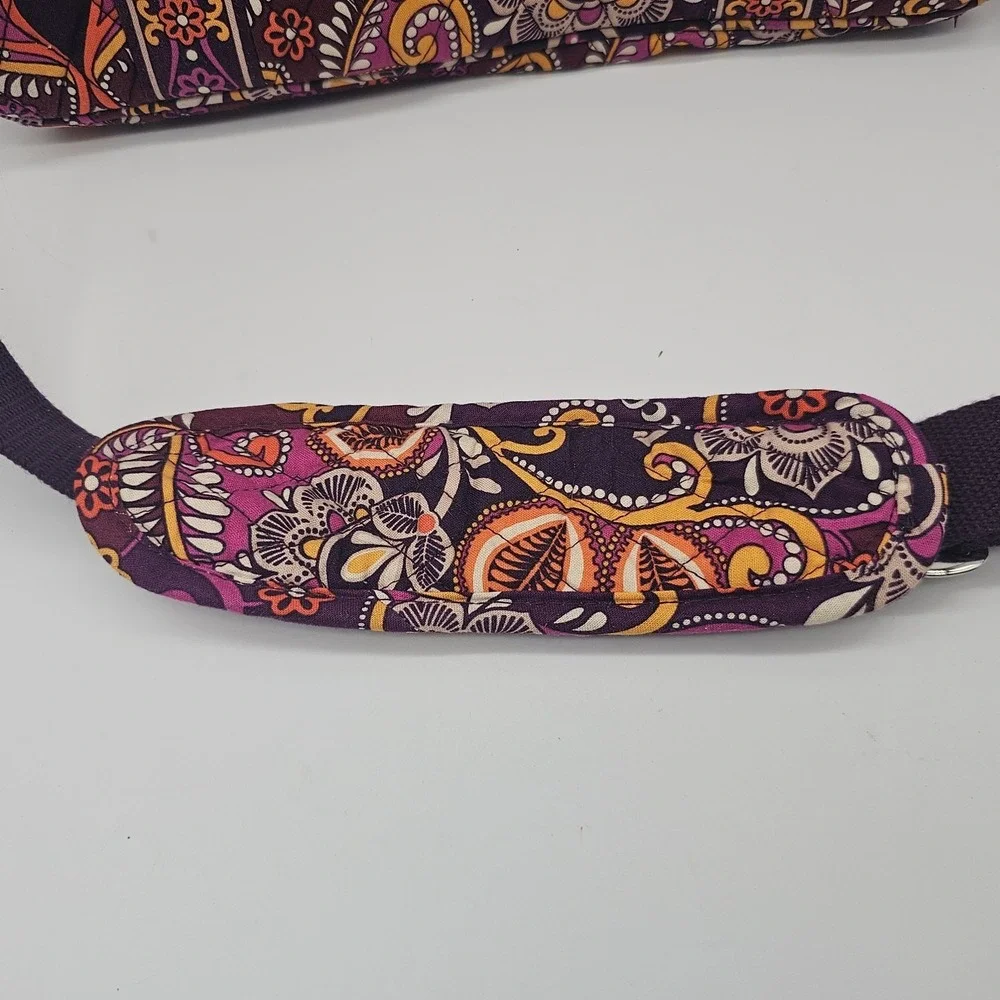 Vera Bradley Safari‎ Sunset Attache Shoulder Messenger Bag Retired